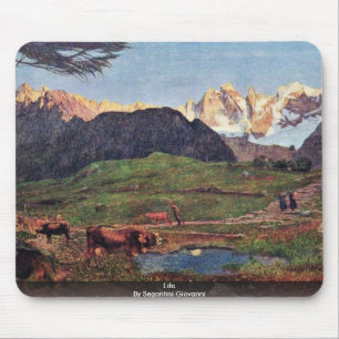 Leben durch Segantini Giovanni Mousepad