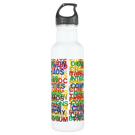 Leben Edelstahlflasche (Vorderseite)