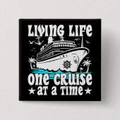 Leben, eine Kreuzfahrt zu einer Zeit Familienfahrt Button (Vorderseite)