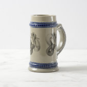 Leben einer Künstlerstein-Tasse Bierglas (VorderseiteRechts)