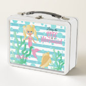 Leben einer Meerjungfrau Metall Brotdose (Vorderseite)