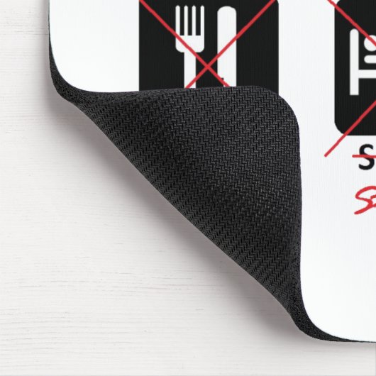 Leben einer Tierarzt-Studenten-Mausunterlage Mousepad (Ecke)