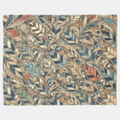 Leben eines Blattes Fleecedecke (Vorderseite (Horizontal))