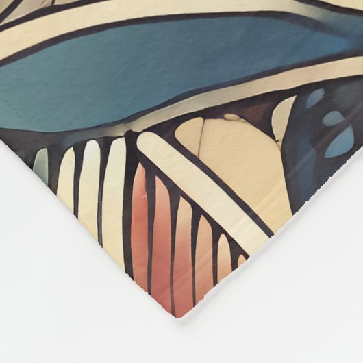 Leben eines Blattes Fleecedecke (Ecke)