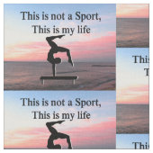 LEBEN EINES GYMNASS STOFF (Nahaufnahme)