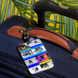 Leben eines Hockeyspielers - Eishockey Gepäckanhänger