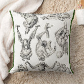 Leben eines jungen Orangutan Kissen (Decke)