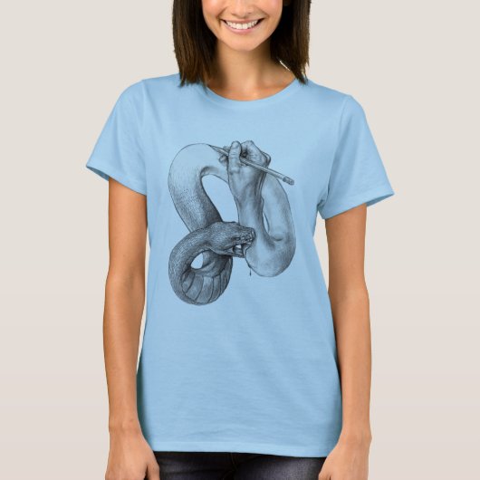 Leben eines Künstler-Damen-Shirts T-Shirt (Vorderseite)