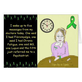 Leben eines Lymie-Lyme-Cartoon