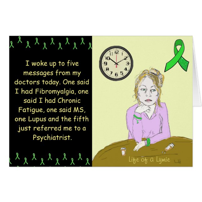 Leben eines Lymie-Lyme-Cartoon (Vorderseite (Horizontal))