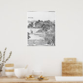 Leben eines Mandarins Poster (Küche)