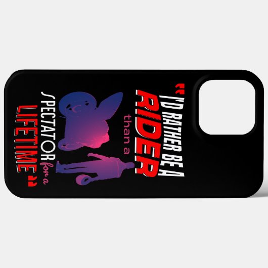 Leben eines Motorradfahrers: Fahren, nicht beobach Case-Mate iPhone Hülle (Rückseite (Horizontal))