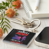 Leben eines Motorradfahrers: Fahren, nicht beobach Schlüsselanhänger (Vorderseite rechts)