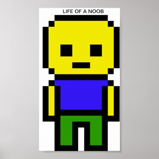 Leben eines noben Posters Poster (Vorne)