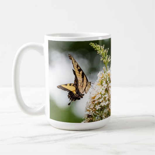 Leben eines Schmetterlings Kaffeetasse (Links)