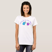 Leben es herauf Logo T-Shirt (Vorne ganz)
