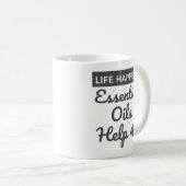 Leben: Essenzielle Öle helfen der Tasse (VorderseiteRechts)