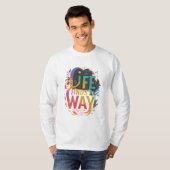 LEBEN FINDET EINEN WEG T-Shirt (Vorne ganz)