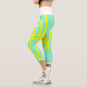 Leben. Fokus. Abstrakte Art Minimalismus Leggings