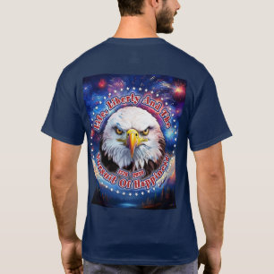 Leben, Freiheit Und Der Purpurbraune Adler Feuerwe T-Shirt
