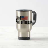 Leben-Freiheits-Streben nach Glück Reisebecher (VorderseiteRechts)