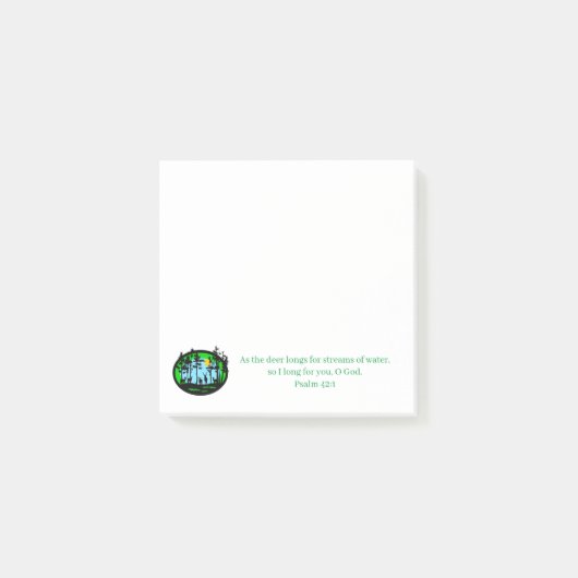 Leben für Gott Post-it Klebezettel (Vorderseite)