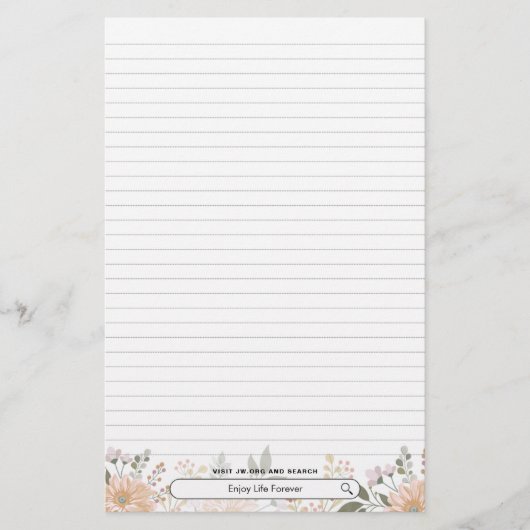 Leben für immer genießen | JW Briefpapier (Vorderseite)