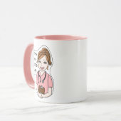 Leben für Krankenschwester, Pflegepersonal, Doktor Tasse (Vorderseite Links)