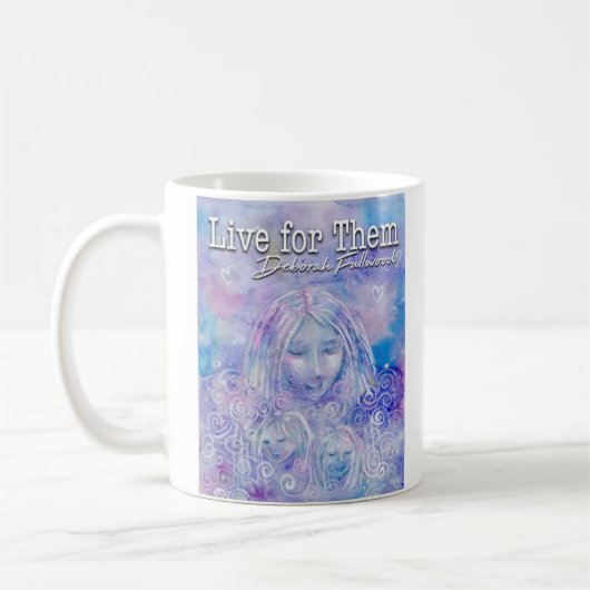 Leben für sie kaffeetasse (Links)