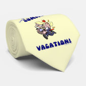 Leben für Sommerferien-Lehrer-Krawatte Krawatte (Gerollt)