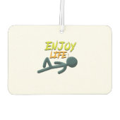 Leben genießen autolufterfrischer (Rückseite)