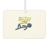 Leben genießen autolufterfrischer (Vorderseite)