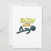 Leben genießen einladung (Rückseite)