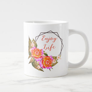 Leben genießen Jumbo-Tasse