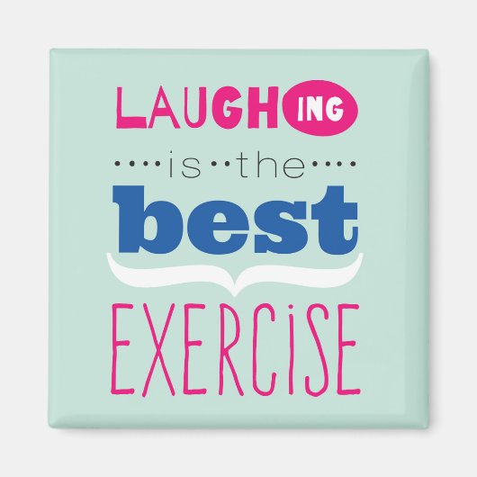 Leben genießen magnet (Vorne)