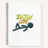 Leben genießen notizblock (Vorderseite)