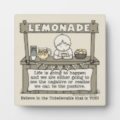 Leben geschieht fotoplatte (Vorderseite)