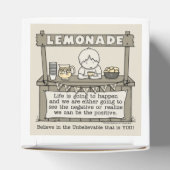 Leben geschieht geschenkschachtel (Oben)