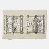 Leben geschieht geschirrtuch (Horizontal)