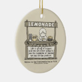 Leben geschieht keramik ornament (Rechts)