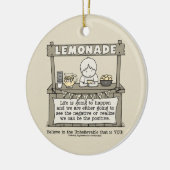 Leben geschieht keramik ornament (Links)