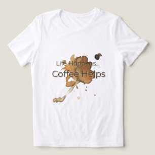 Leben geschieht Tri-Blend shirt