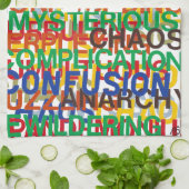 Leben Geschirrtuch (Gefaltet)