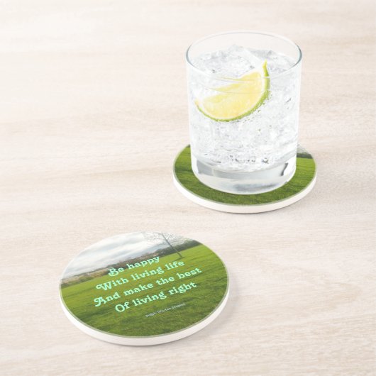 Leben Getränkeuntersetzer (Seite)