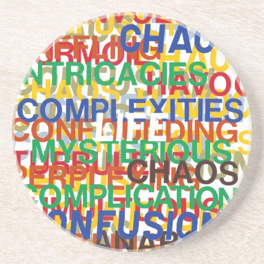 Leben Getränkeuntersetzer (Vorne)