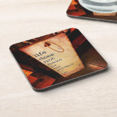 Leben Getränkeuntersetzer (Linke Seite)