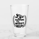 Leben Glas (Vorderseite)