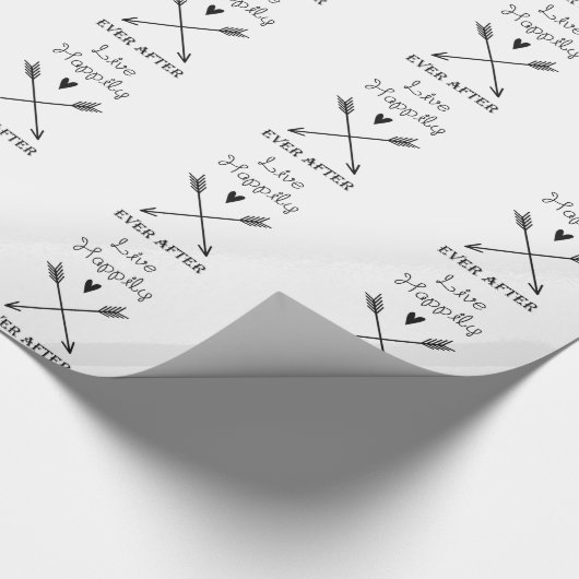 Leben glücklich immer nach geschenkpapier (Ecke)