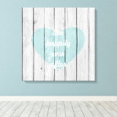 Leben glücklich immer nach leinwanddruck (Insitu (Holzboden))