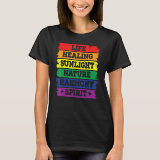 Leben Heilung Sonnenlicht Natur Harmonie Geist Q T-Shirt